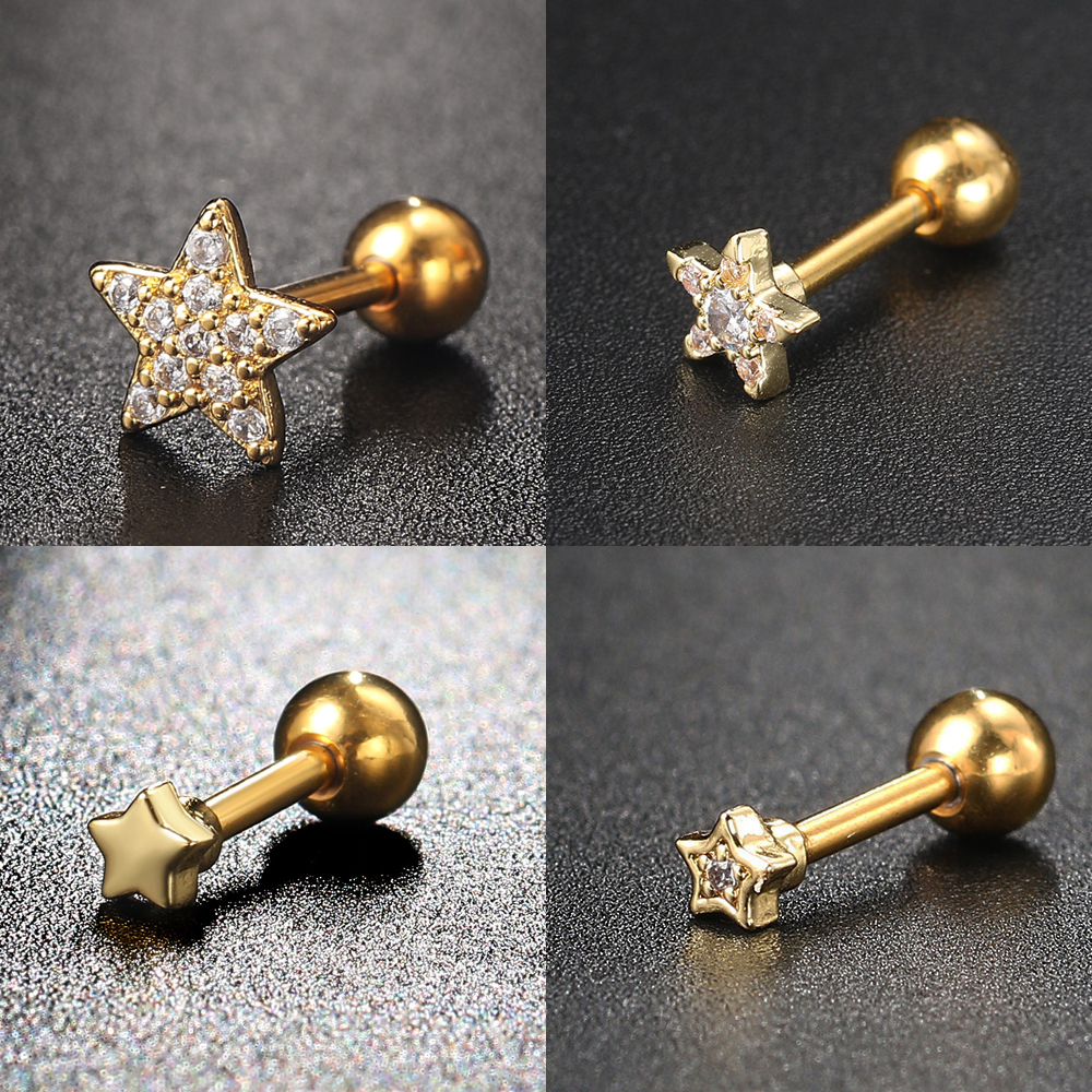 Body Jewelry Cartilage Earrings - 1pc Helix Piercing Earrings for Women