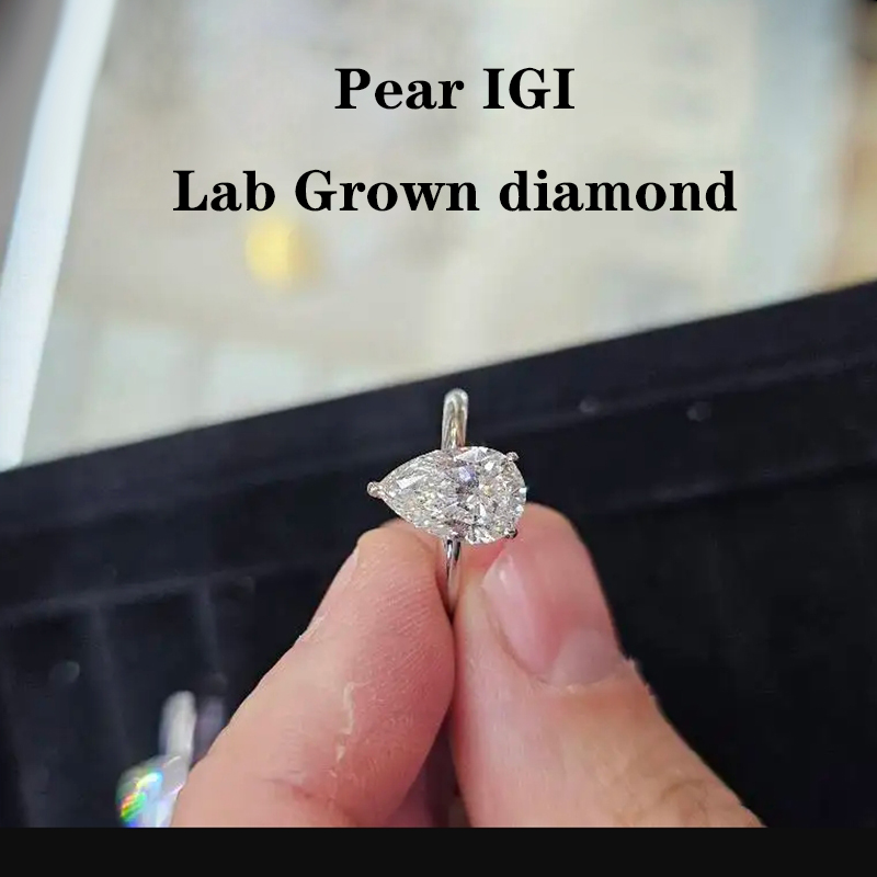 AEAW 14k White Gold Pear Cut 1 - Body Jewelry Vch recensione e prezzo