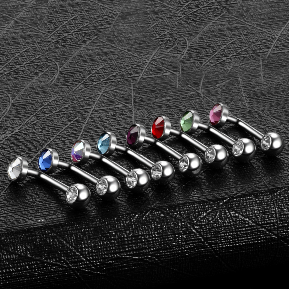 1PC Implant Grade Titanium Chr - Body Jewelry Vch recensione e prezzo