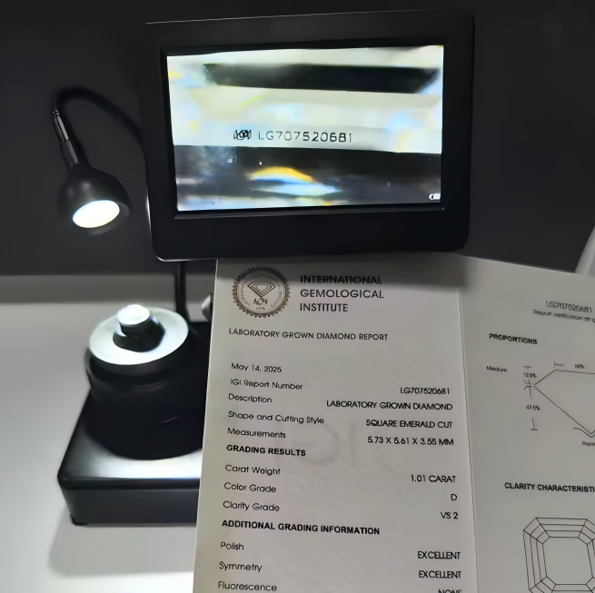 Lab Grown Diamonds All Cut D C - Body Jewelry Vch recensione e prezzo