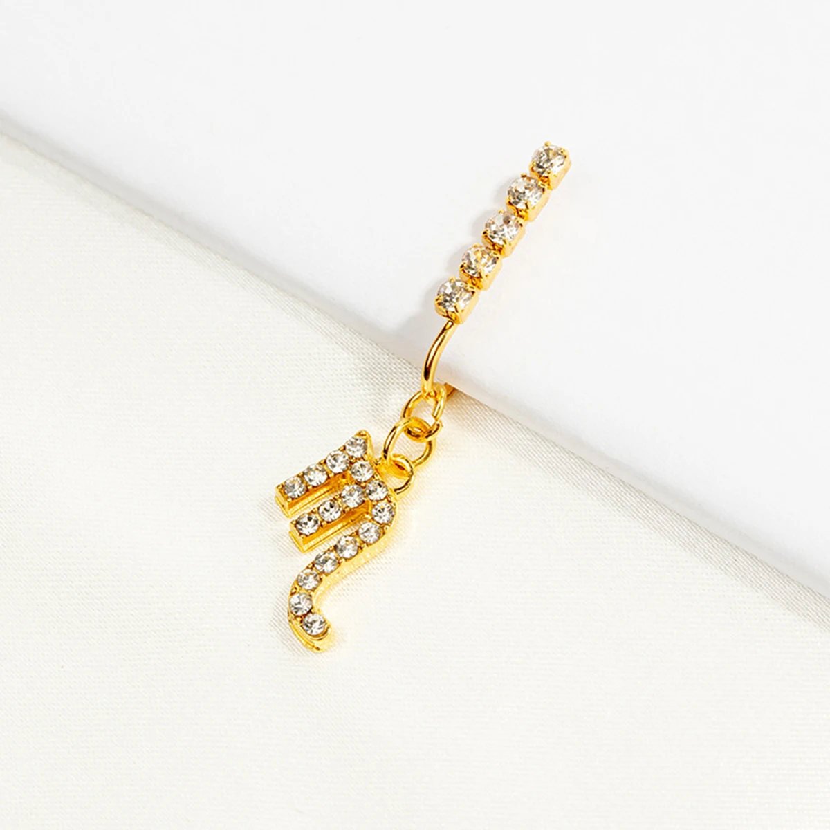 2 Pack Ear Clips Metal Zircon  - Body Jewelry Cartilage Earrings recensione e prezzo