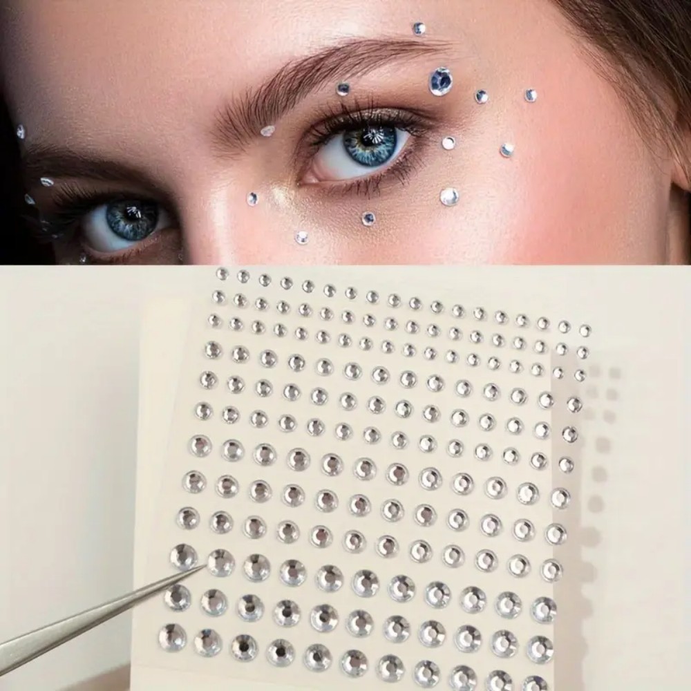 165pcs Self-Adhesive Rhineston - Body Jewelry And Piercing recensione e prezzo