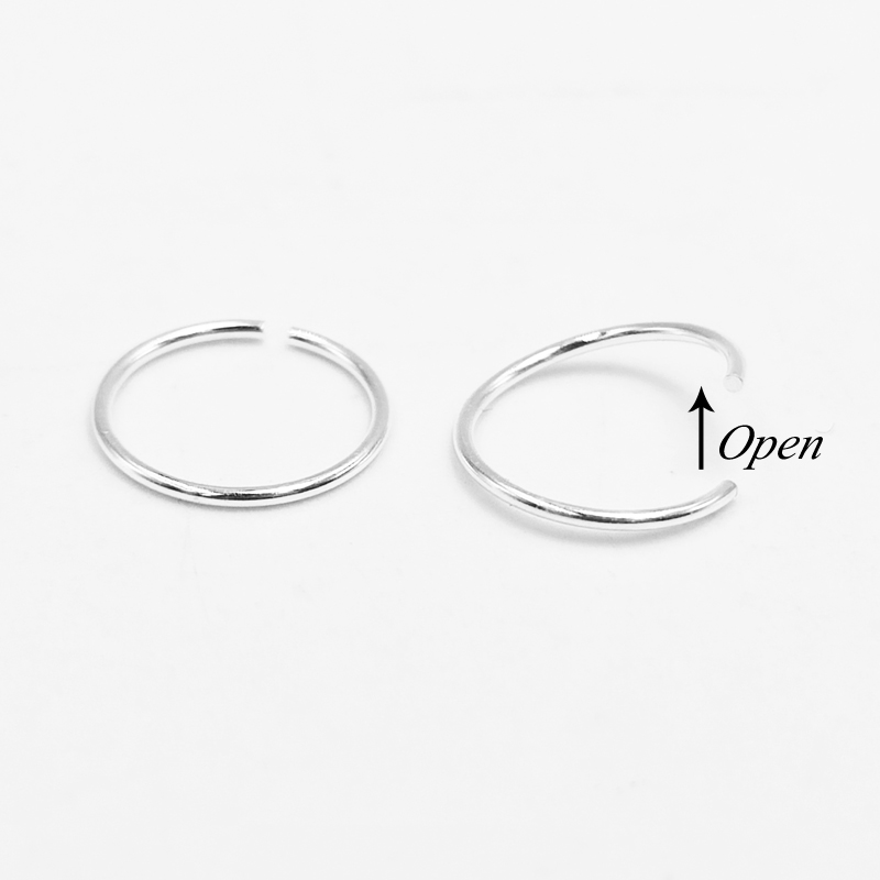 925 sterling silver Nose Ring  - Body Jewelry Cartilage Earrings recensione e prezzo
