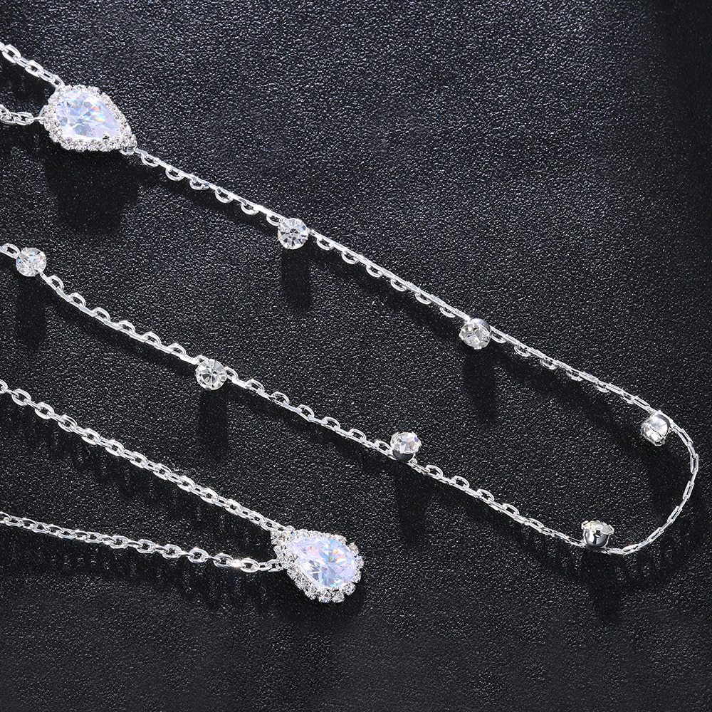 Sexy Crystal Back Chain Body J - Body Jewelry For Backless Dress recensione e prezzo