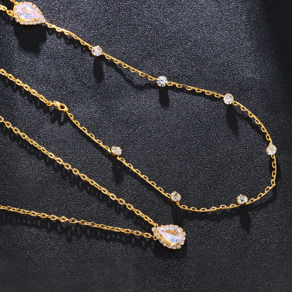 Sexy Crystal Back Chain Body J - Body Jewelry For Backless Dress recensione e prezzo