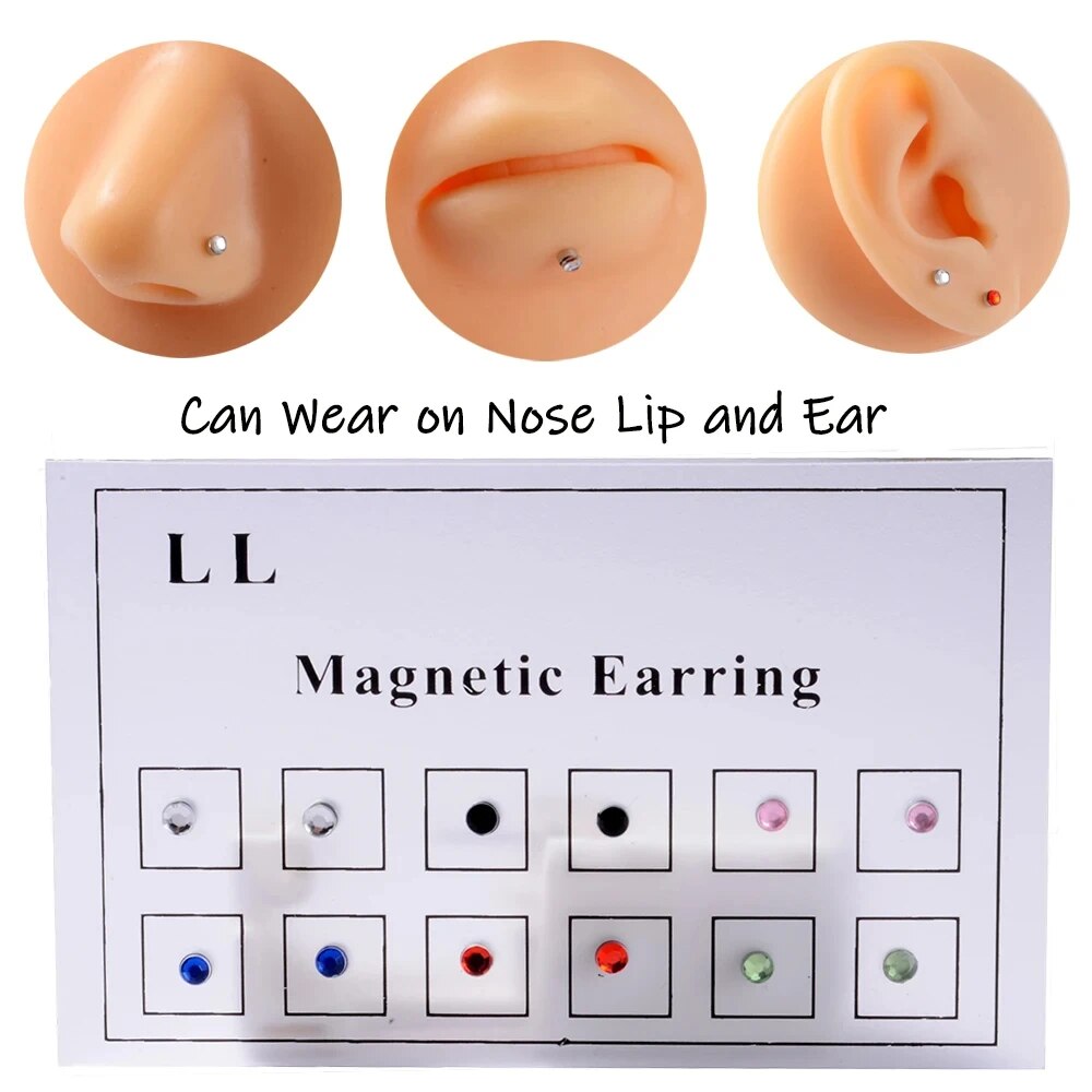 12PCS/Card Fake Cheater Non Pi - Body Jewelry And Piercing recensione e prezzo