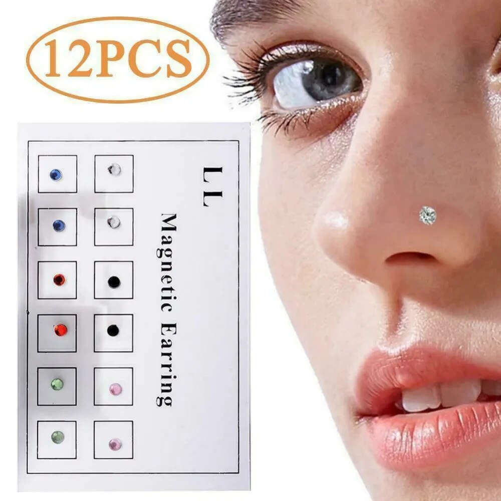 12PCS/Card Fake Cheater Non Pi - Body Jewelry And Piercing recensione e prezzo