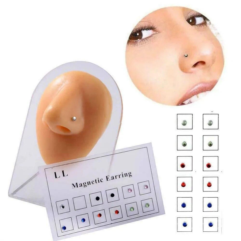 12PCS/Card Fake Cheater Non Pi - Body Jewelry And Piercing recensione e prezzo