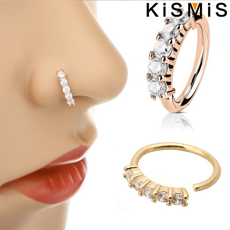 Hoop Nose Rings Small Hoop Ear - Body Jewelry And Piercing recensione e prezzo