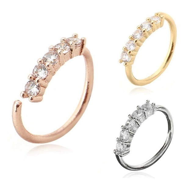 Hoop Nose Rings Small Hoop Ear - Body Jewelry And Piercing recensione e prezzo