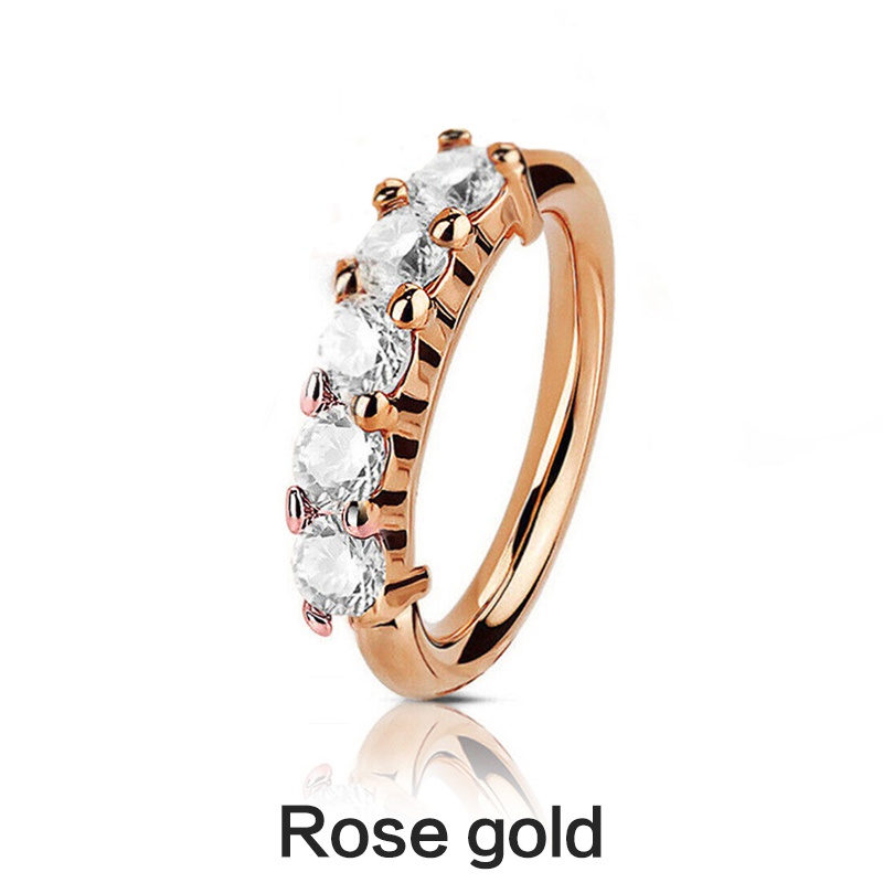 Hoop Nose Rings Small Hoop Ear - Body Jewelry And Piercing recensione e prezzo