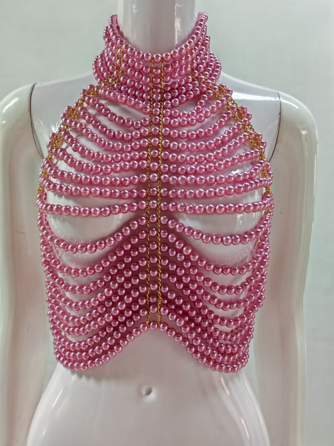 Women's Tank Tops Pile Collar  - Body Jewelry For Backless Dress recensione e prezzo