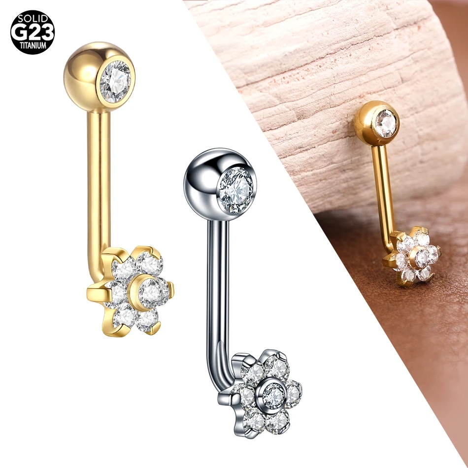 10pcs/lot Titanium Zircon Chri - Body Jewelry Vch recensione e prezzo