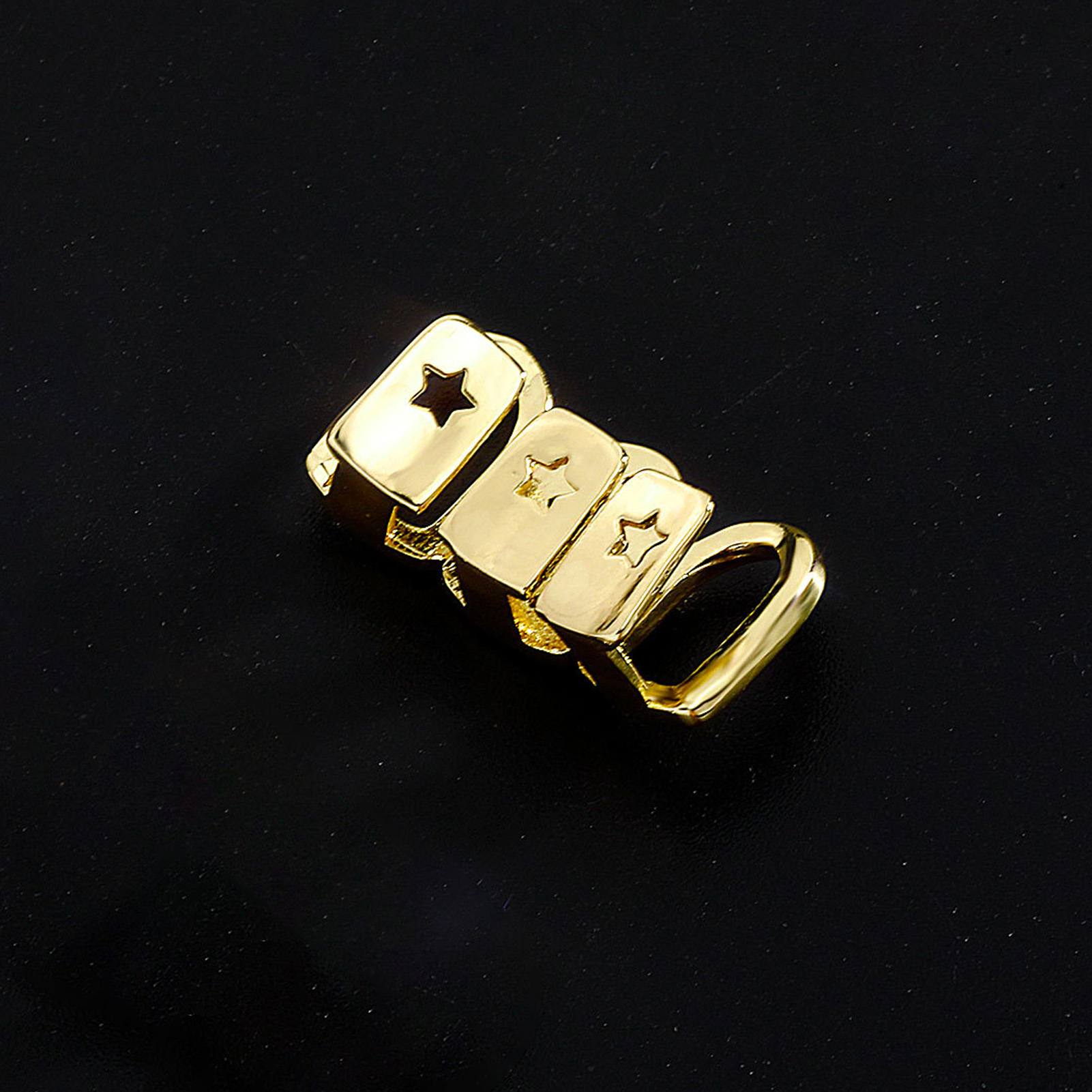 Rhinestone Teeth Cover Gold Pl - Body Jewelry And Piercing recensione e prezzo