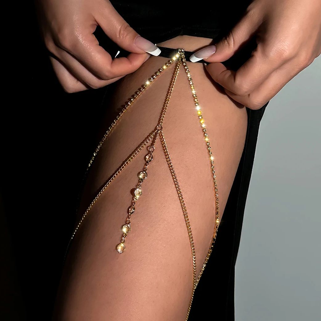 Sexy Shiny Crystal Multilayer  - Body Jewelry Charms recensione e prezzo
