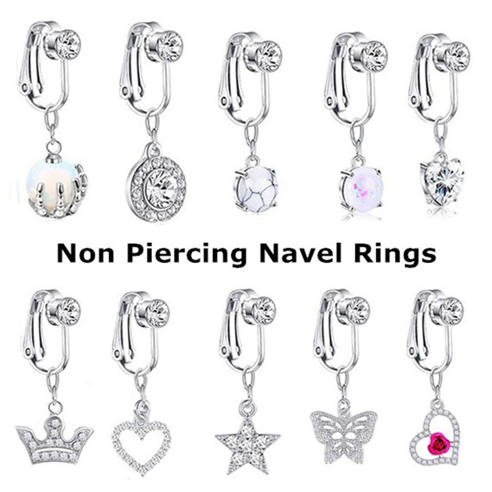 Accessories Clip On Earrings C - Body Jewelry Cartilage Earrings recensione e prezzo