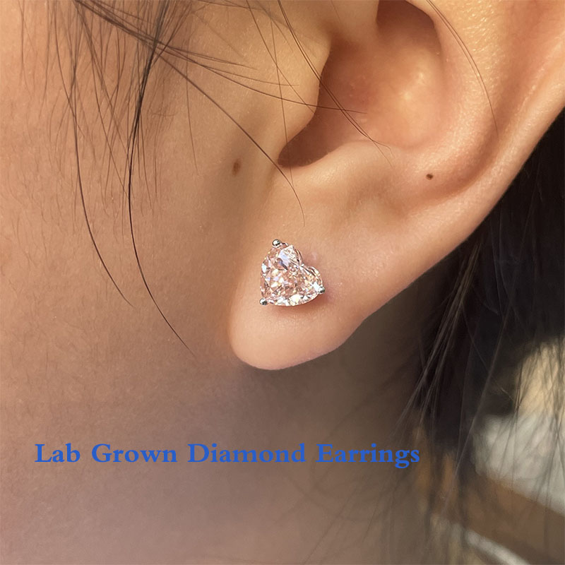 1Ct Each VS Pink Heart Cut CVD - Body Jewelry Vch recensione e prezzo