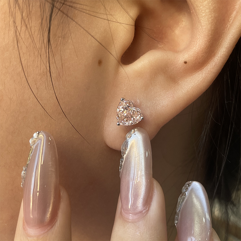 1Ct Each VS Pink Heart Cut CVD - Body Jewelry Vch recensione e prezzo