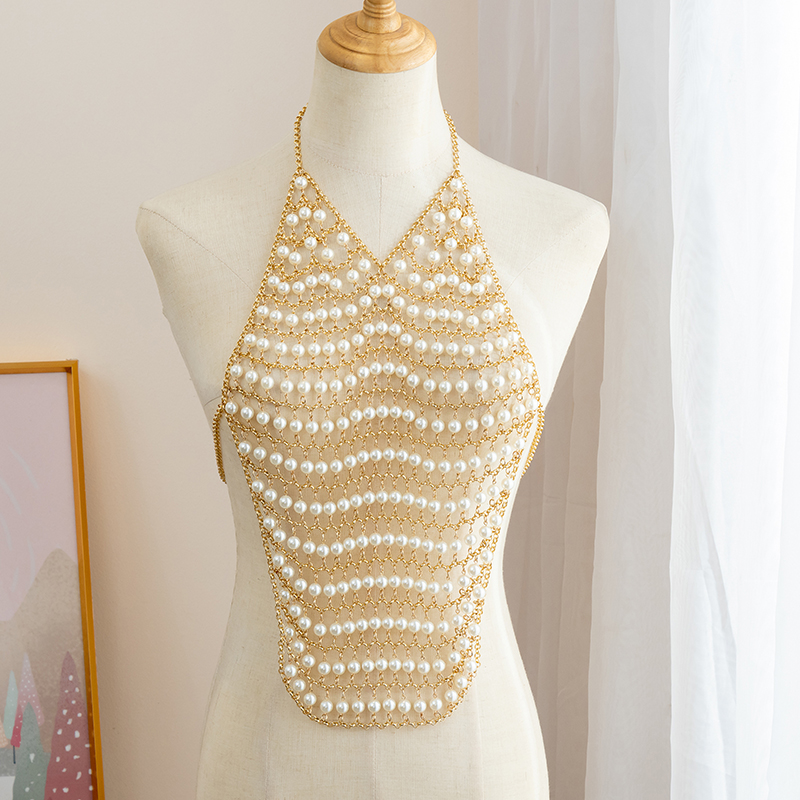 Hazem Body Chains Bra Festival - Body Jewelry For Backless Dress recensione e prezzo