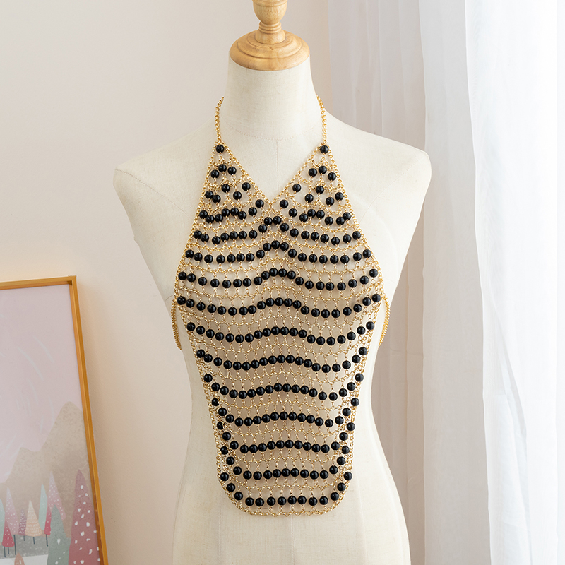 Hazem Body Chains Bra Festival - Body Jewelry For Backless Dress recensione e prezzo