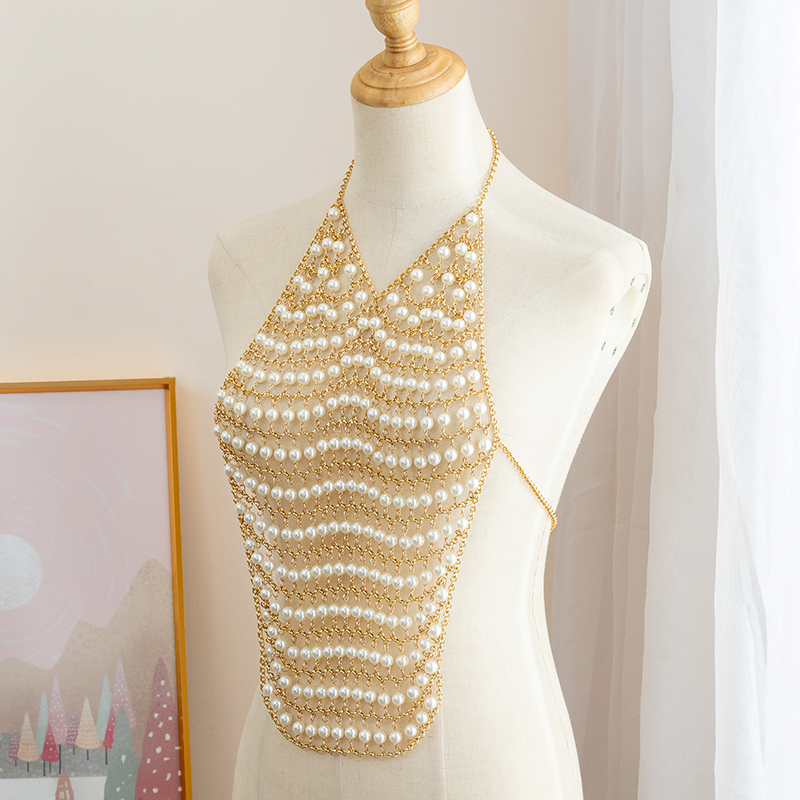Hazem Body Chains Bra Festival - Body Jewelry For Backless Dress recensione e prezzo