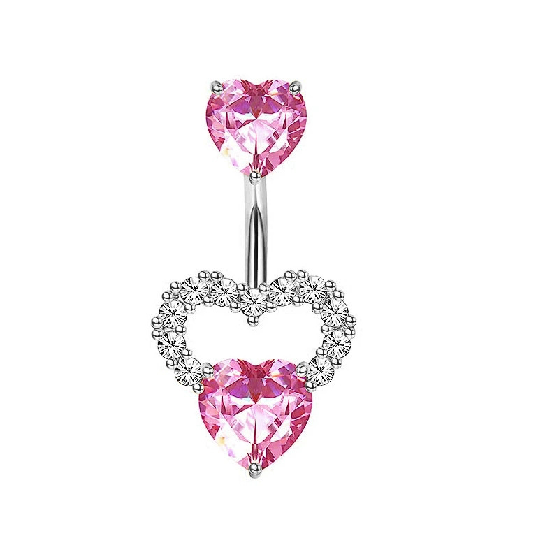 1PCS Pink Crown Belly Button R - Body Jewelry And Piercing recensione e prezzo