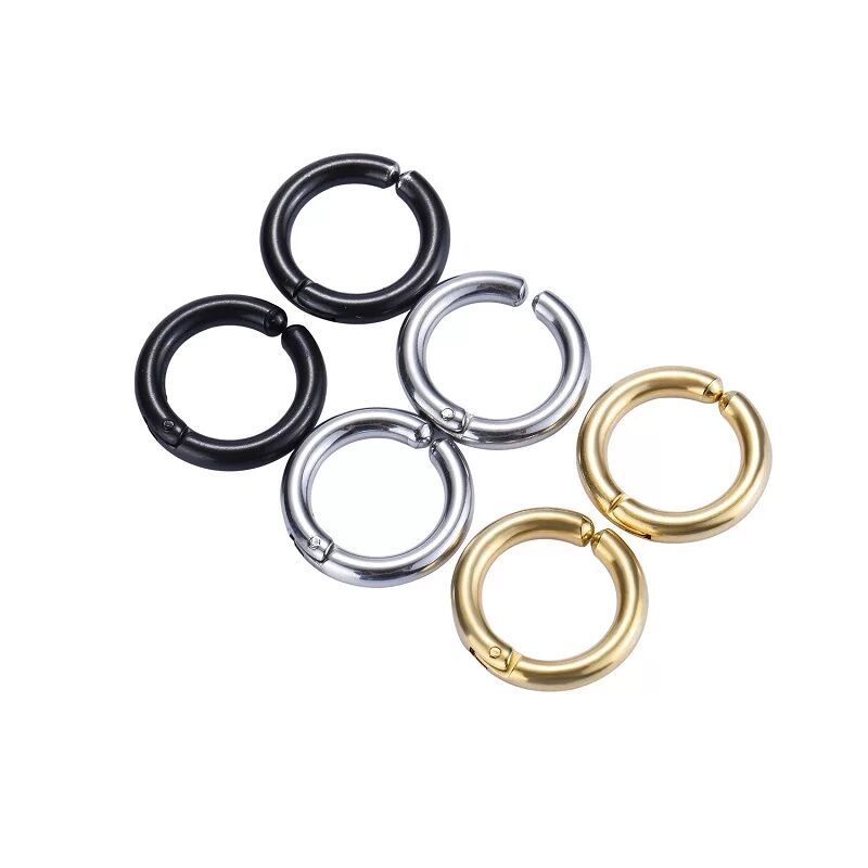 2/6Pcs Fake Huggie Hoop Earrin - Body Jewelry Cartilage Earrings recensione e prezzo