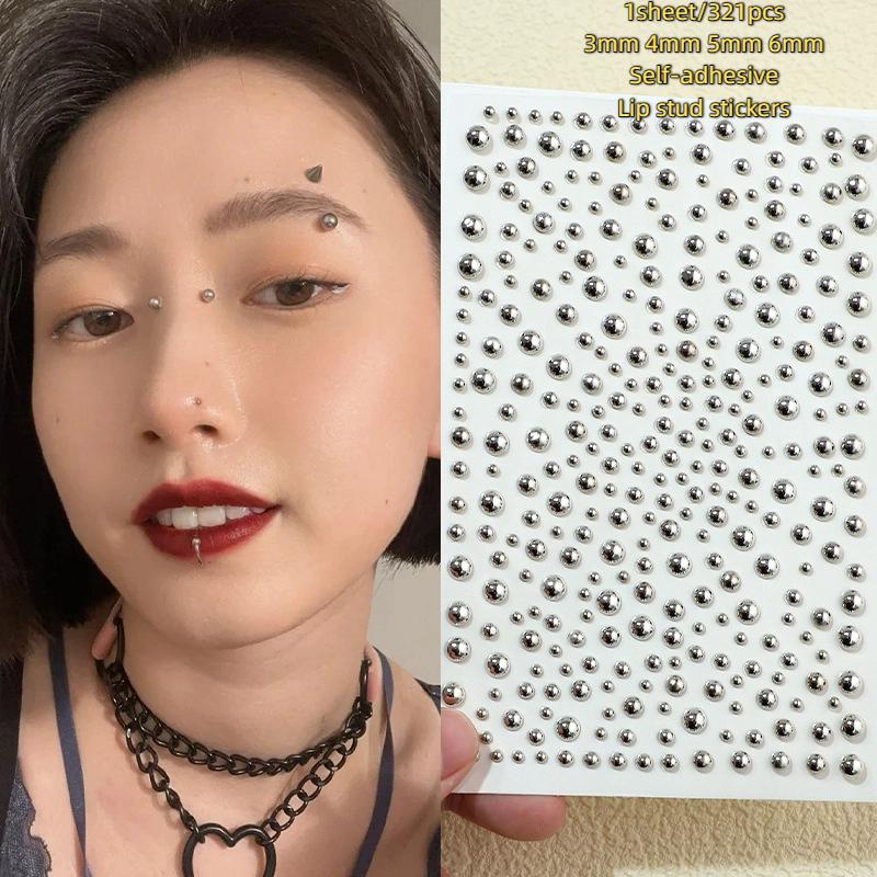 321pcs Non Piercing Lip Studs  - Body Jewelry And Piercing recensione e prezzo