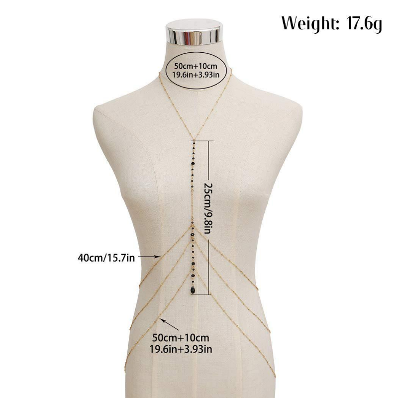 Sexy Multilayer Tassel Bead Be - Body Jewelry Charms recensione e prezzo