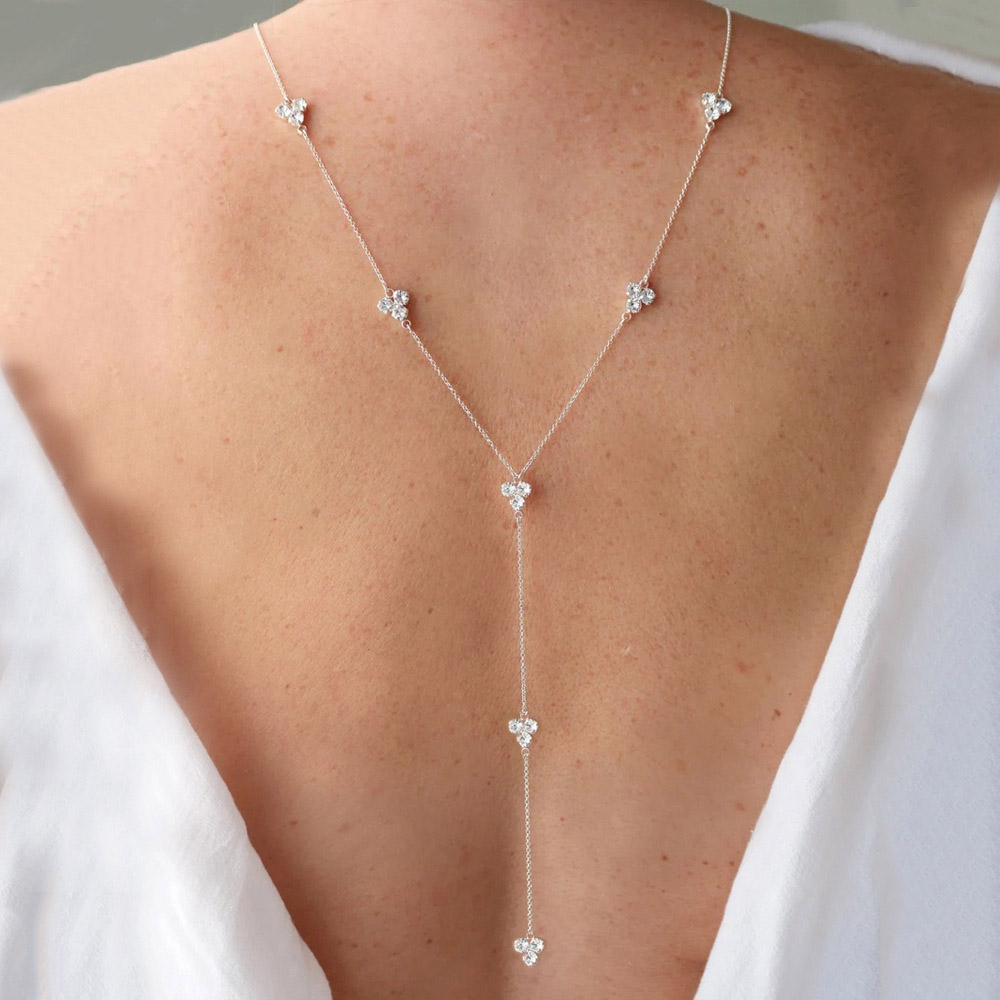 Stonefans Elegant Crystal Back - Body Jewelry For Backless Dress recensione e prezzo