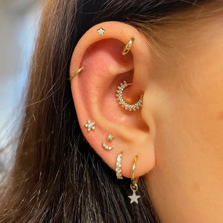 1pc Helix Piercing Earrings fo - Body Jewelry Cartilage Earrings recensione e prezzo