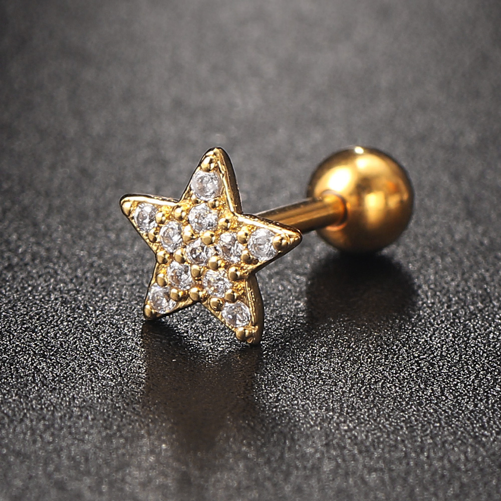 1pc Helix Piercing Earrings fo - Body Jewelry Cartilage Earrings recensione e prezzo