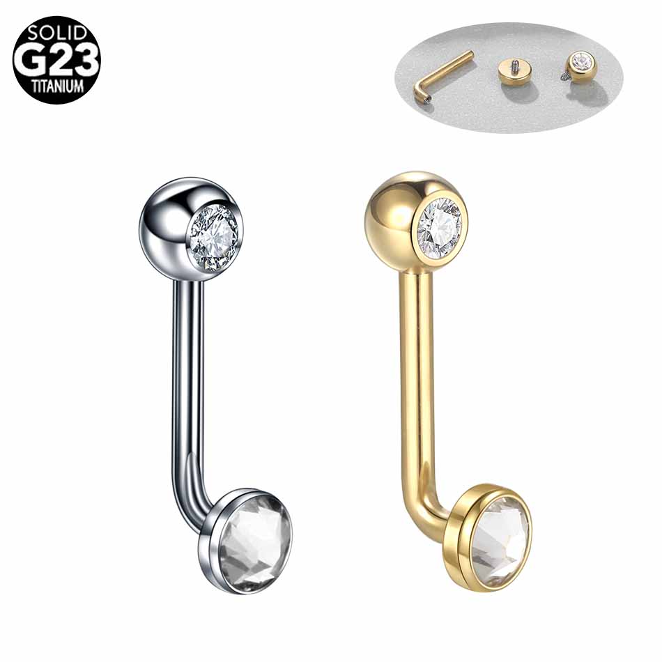 1PC G23 Titanium Christina Ver - Body Jewelry Vch recensione e prezzo