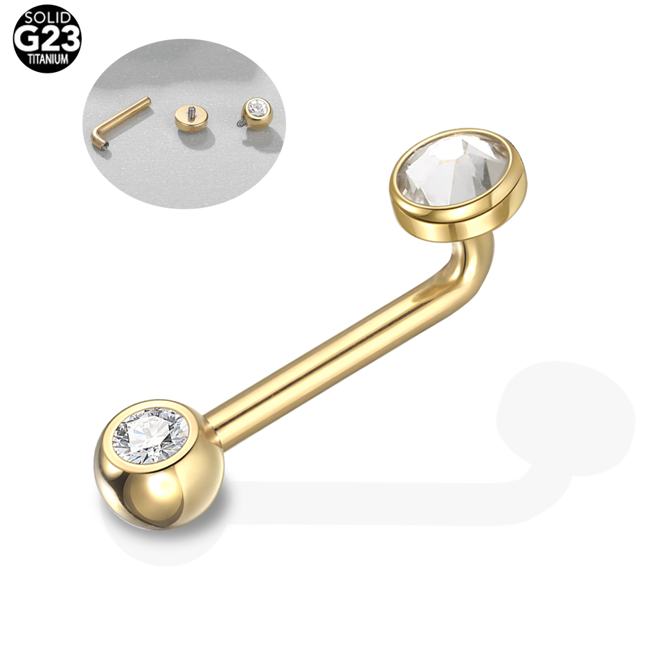 1PC G23 Titanium Christina Ver - Body Jewelry Vch recensione e prezzo