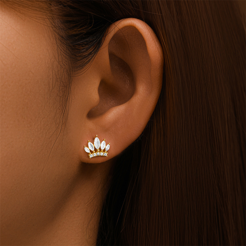 Glowshe 100% 925 Sterling Silv - Body Jewelry Cartilage Earrings recensione e prezzo