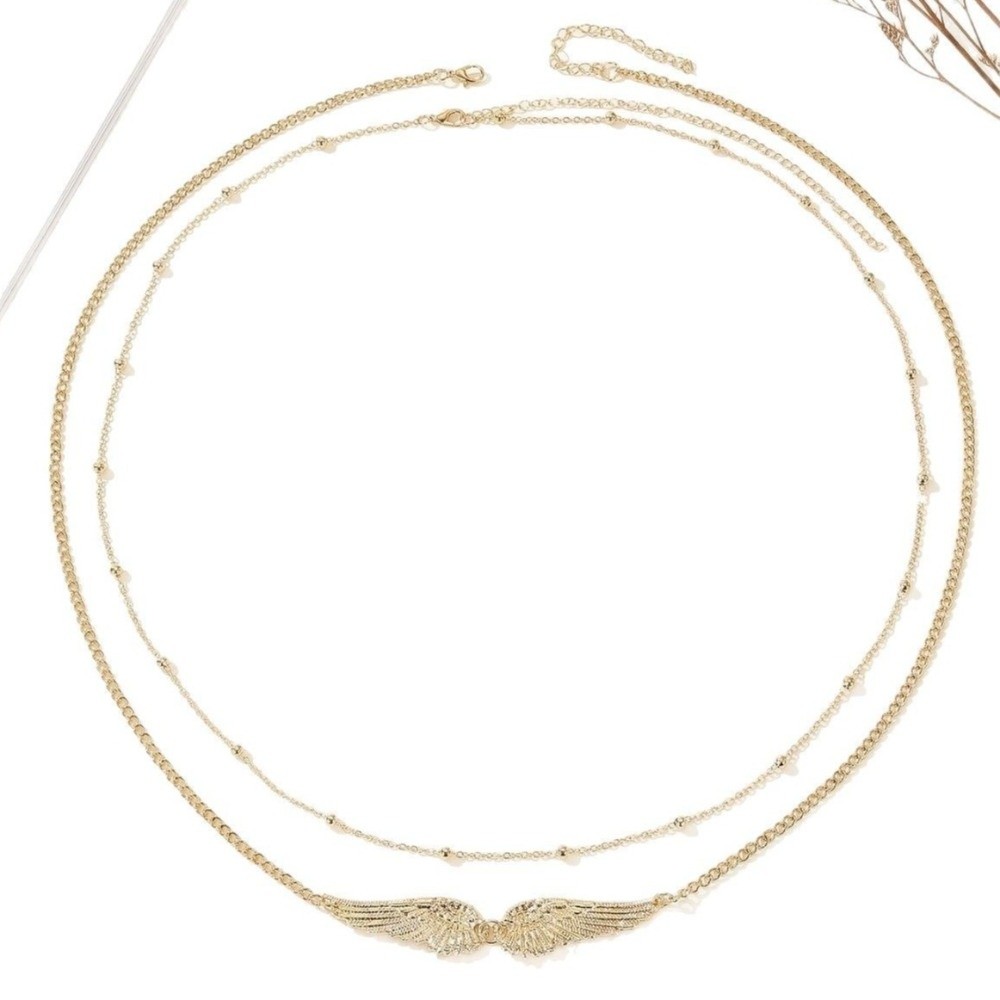 Trendy Elegant Double Layer Wi - Body Jewelry Charms recensione e prezzo