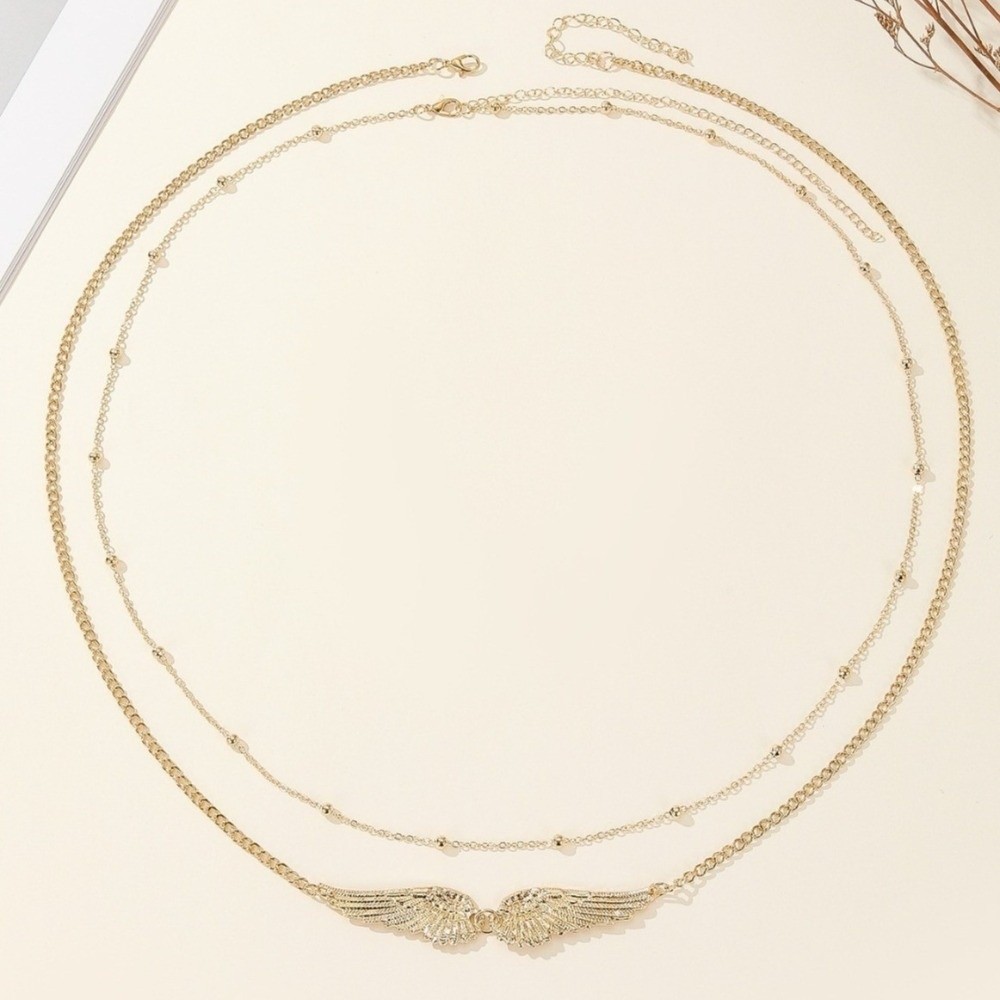 Trendy Elegant Double Layer Wi - Body Jewelry Charms recensione e prezzo