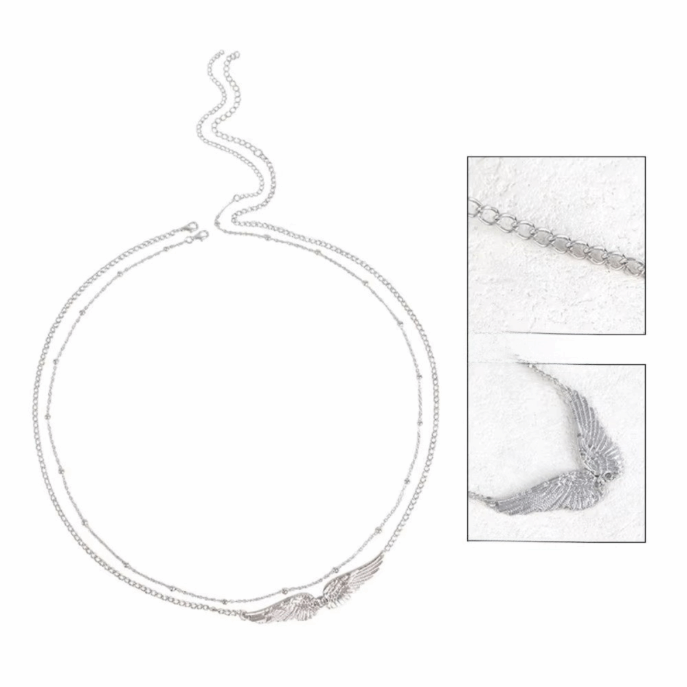 Trendy Elegant Double Layer Wi - Body Jewelry Charms recensione e prezzo