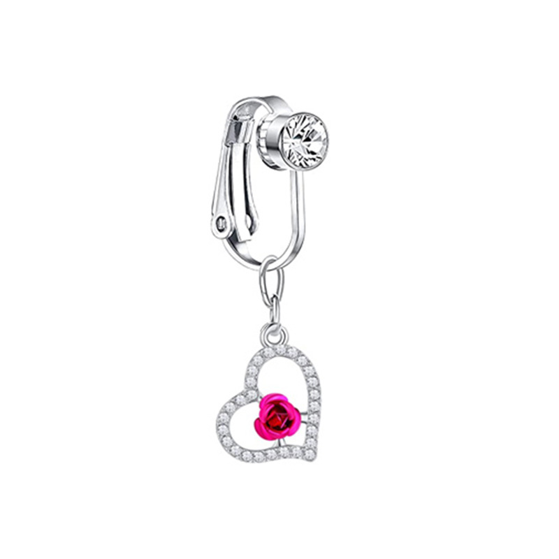 Belly Button Nail Zircon Y2K H - Body Jewelry Cartilage Earrings recensione e prezzo