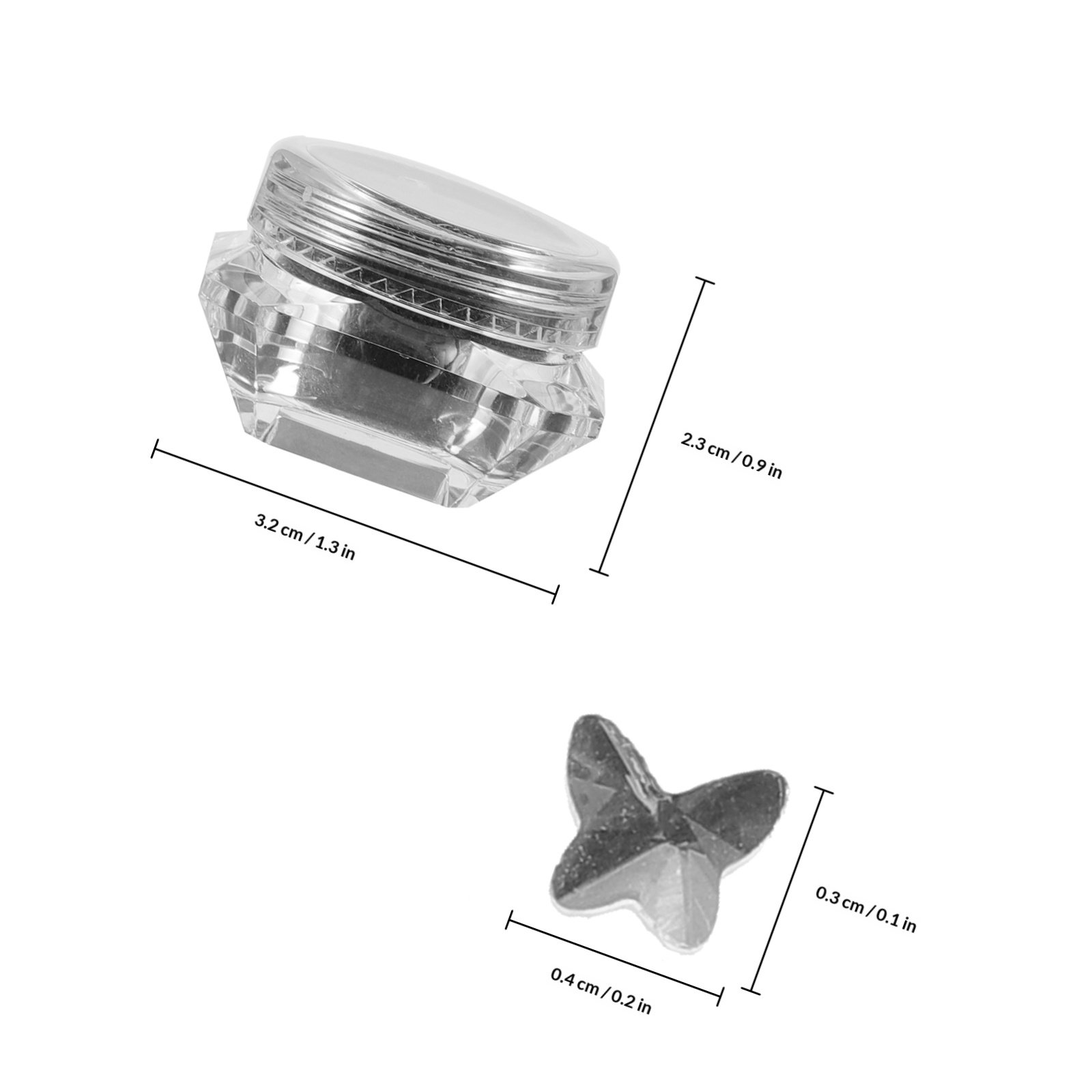 Plastic DIY Teeth Art Decors C - Body Jewelry And Piercing recensione e prezzo